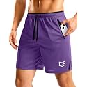 G Gradual Men39s Gym Workout Shorts Zipper