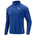 G Gradual Men's Quarter Zip Pullover Running Athletic Shirts Long Sleeve