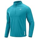 G Gradual Men's Quarter Zip Pullover Running Athletic Shirts Long Sleeve
