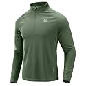 G Gradual Men's Quarter Zip Pullover Running Athletic Shirts Long Sleeve