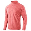 G Gradual Men's Quarter Zip Pullover Running Athletic Shirts Long Sleeve