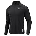 G Gradual Men's Quarter Zip Pullover Running Athletic Shirts Long Sleeve