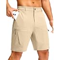 G Gradual Mens Hiking Cargo Shorts Lightweight Outdoor Short with 5 Pockets