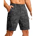 G Gradual Mens Hiking Cargo Shorts Lightweight Outdoor Short with 5 Pockets