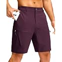 G Gradual Mens Hiking Cargo Shorts Lightweight Outdoor Short with 5 Pockets