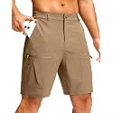 G Gradual Mens Hiking Cargo Shorts Lightweight Outdoor Short with 5 Pockets