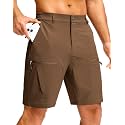 G Gradual Mens Hiking Cargo Shorts Lightweight Outdoor Short with 5 Pockets