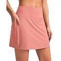 G Gradual Women's 16" Swim Skirt with Pockets High Waisted Tummy Control Modest Swimsuit Bathing Suit Bottoms for Women