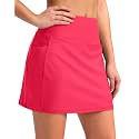 G Gradual Women's 16" Swim Skirt with Pockets High Waisted Tummy Control Modest Swimsuit Bathing Suit Bottoms for Women