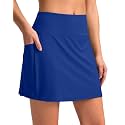 G Gradual Women's 16" Swim Skirt with Pockets High Waisted Tummy Control Modest Swimsuit Bathing Suit Bottoms for Women