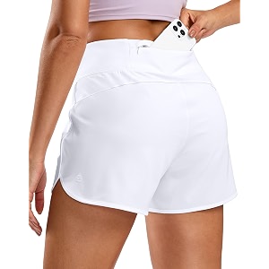 g gradual women39s running shorts with mesh liner 334 workout athletic shorts for women with phone pockets
