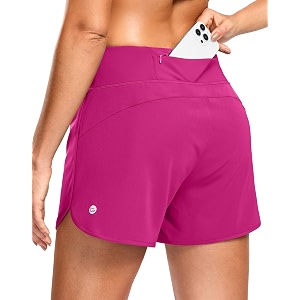 g gradual women39s running shorts with mesh liner 334 workout athletic shorts for women with phone pockets