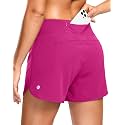 G Gradual Women's Running Shorts with Mesh Liner 3" Workout Athletic Shorts for Women with Phone Pockets