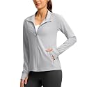 G Gradual Women's Sun Protection Lightweight Athletic Jacket Zip Up Jacket