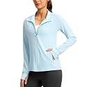 G Gradual Women's Sun Protection Lightweight Athletic Jacket Zip Up Jacket