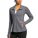 G Gradual Women's Sun Protection Lightweight Athletic Jacket Zip Up Jacket