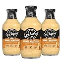 G Hughes Sugar Free Honey Mustard Dipping Sauce - 18 Oz (3-Pack)