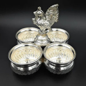 G K Exclusive German Silver 4 Cups