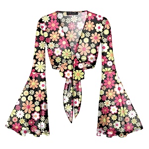 For G and PL Women Tie Front