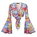 For G and PL Women Tie Front