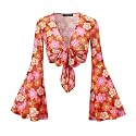 For G and PL Women Tie Front