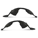 G-PLUS Front Fender Liner Driver and Passenger Side Compatible with Honda Accord 2018-2021 74150TVAA00 74100TVAA00 HO1248180 HO1249180