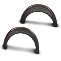 G-PLUS Front and Rear Wheel Eyebrow Fender Trim Compatible with Ford Maverick 2022 2023 2024 2025 Black