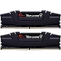 G.SKILL RipjawsV Series DDR4 RAM (XMP) 64GB (2x32GB) Up to 3200MT/s* CL16-18-18-38 1.35V Intel AMD Desktop Computer Memory U-DIMM - Black (F4-3200C16D-64GVK)