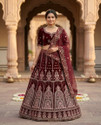 G2J BROTHERS Embroidered Semi Stitched Lehenga Choli
