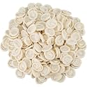 G2PLUS Disposable Finger Cots 100PCS White Latex Finger Gloves Nail Art Lab
