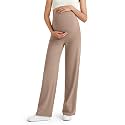 G4Free BareFeel Maternity Yoga Pants Pregnancy Slacks Over the Belly