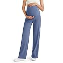 G4Free BareFeel Maternity Yoga Pants Pregnancy Slacks Over the Belly