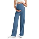 G4Free BareFeel Maternity Yoga Pants Pregnancy Slacks Over the Belly