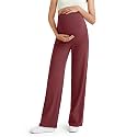 G4Free BareFeel Maternity Yoga Pants Pregnancy Slacks Over the Belly