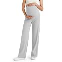 G4Free BareFeel Maternity Yoga Pants Pregnancy Slacks Over the Belly