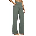 G4Free Yoga Pants for Women Wide Leg Pants with Pockets High Waisted