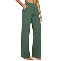 G4Free Yoga Pants for Women Wide Leg Pants with Pockets High Waisted