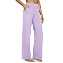 G4Free Yoga Pants for Women Wide Leg Pants with Pockets High Waisted