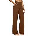 G4Free Yoga Pants for Women Wide Leg Pants with Pockets High Waisted
