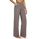 G4Free Yoga Pants for Women Wide Leg Pants with Pockets High Waisted