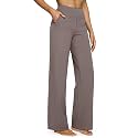G4Free Yoga Pants for Women Wide Leg Pants with Pockets High Waisted