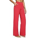 G4Free Yoga Pants for Women Wide Leg Pants with Pockets High Waisted