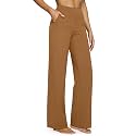 G4Free Yoga Pants for Women Wide Leg Pants with Pockets High Waisted