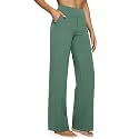 G4Free Yoga Pants for Women Wide Leg Pants with Pockets High Waisted