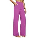 G4Free Yoga Pants for Women Wide Leg Pants with Pockets High Waisted