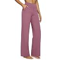 G4Free Yoga Pants for Women Wide Leg Pants with Pockets High Waisted