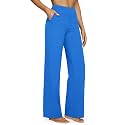 G4Free Yoga Pants for Women Wide Leg Pants with Pockets High Waisted