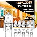 G8 Halogen Bulb 20W 120V 2800K for Under Cabinet Puck Light