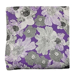 cotton printunstitched fabric for girlwomenwidth-44 inchlength-5 meterfor making full all over suitkurtigownpalazodress materialtunicstopmaxinightyfree_size new lavender