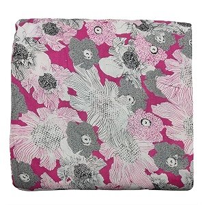 cotton printunstitched fabric for girlwomenwidth-44 inchlength-5 meterfor making full all over suitkurtigownpalazodress materialtunicstopmaxinightyfree_size new pink